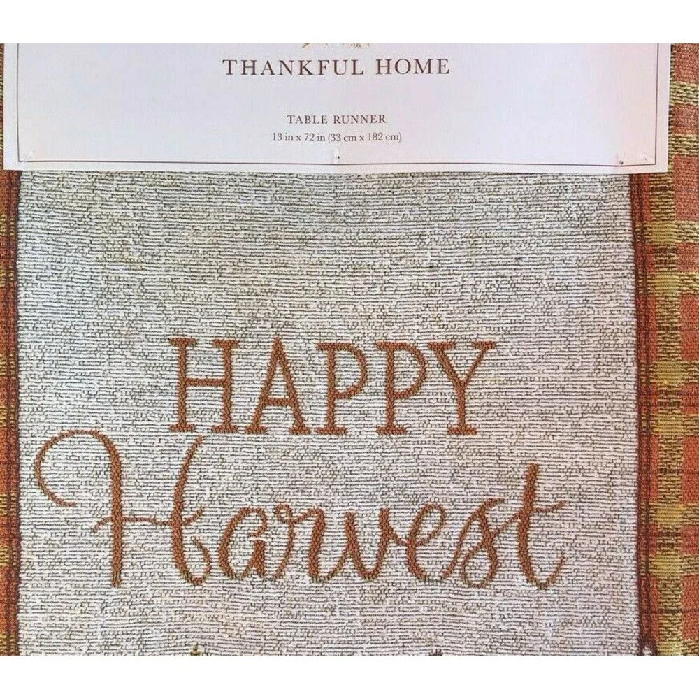 Thanksgiving Gnomes Table Runner 13x72